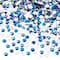 John Bead Acrylic Round Flat Back Rhinestones, 4mm